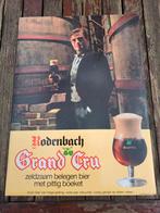 Reclame bord 1991 Rodenbach Grand Cru karton 28x38cm groot, Verzamelen, Biermerken, Ophalen of Verzenden, Zo goed als nieuw