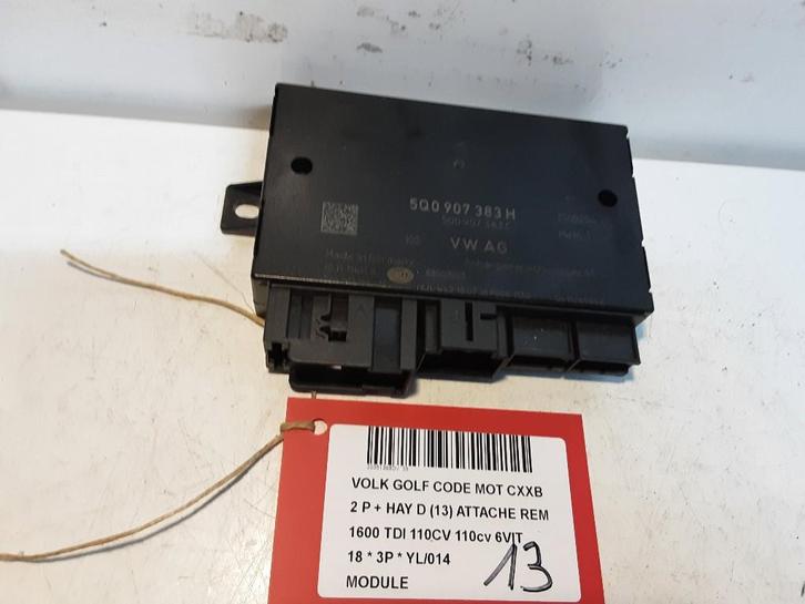 COMPUTER Volkswagen Golf VII (AUA) (5Q0907383H), Auto-onderdelen, Elektronica en Kabels, Volkswagen, Gebruikt