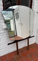 Vintage spiegel in drieluik, Antiek en Kunst, Ophalen