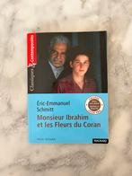Leesboek school Mr Ibrahim et les Fleurs du Coran, Ophalen of Verzenden, Zo goed als nieuw, België, Eric-Emmanuel Schmitt