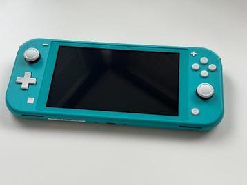 Nintendo Switch Lite Turquoise (+ opbergtas) beschikbaar voor biedingen