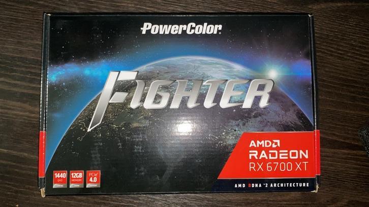 PowerColor RX 6700 XT grafische kaart - 12 GB GDDR6, Computers en Software, Videokaarten, Zo goed als nieuw, AMD, PCI-Express 4.0