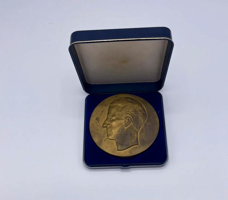 Bronzen herdenkingsmunt, Postzegels en Munten, Penningen en Medailles, Brons, Ophalen of Verzenden