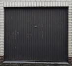 Garagepoort in Meranti (Zeer stevig), Doe-het-zelf en Bouw, Deuren en Vliegenramen, Ophalen, Gebruikt, Hout, Overige typen