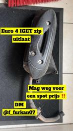 Uitlaat voor zip euro 4 IGET, Doe-het-zelf en Bouw, Zwenkwielen, Ophalen, Zo goed als nieuw