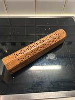 Houten kistje voor wiertook stokjes, Ophalen, Zo goed als nieuw