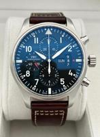 IWC Pilot Chronograaf, Handtassen en Accessoires, Horloges | Heren, Overige merken, Leer, Staal, Polshorloge