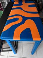 Houten tafel, Ophalen