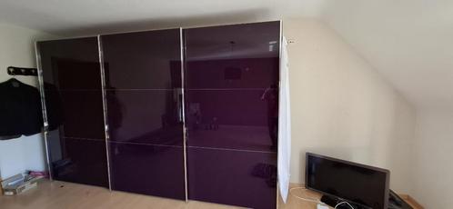 Grote kleerkast, Huis en Inrichting, Kasten | Kleerkasten, Zo goed als nieuw, 200 cm of meer, 200 cm of meer, 50 tot 75 cm, Met deur(en)