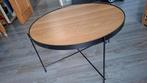 Salontafel van Jysk met omkeerbaar tafelblad, Huis en Inrichting, Ophalen, 50 tot 100 cm, Rond, 50 tot 100 cm