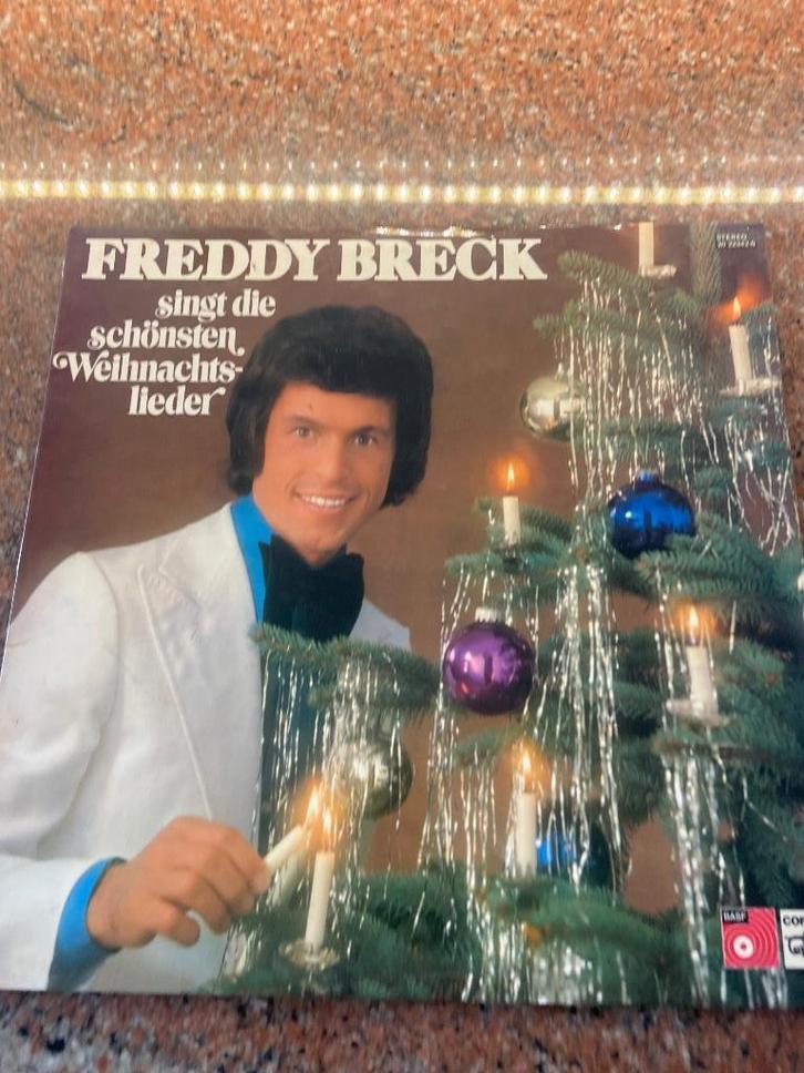 Freddy breck kerstliederen LP en andere, Cd's en Dvd's, Vinyl | Pop, Zo goed als nieuw, Ophalen of Verzenden