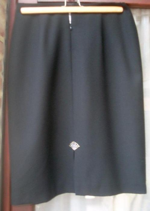 Zwarte rok met sierknopen van Duff Gima maat X, Kleding | Dames, Rokken, Gedragen, Maat 46/48 (XL) of groter, Ophalen of Verzenden