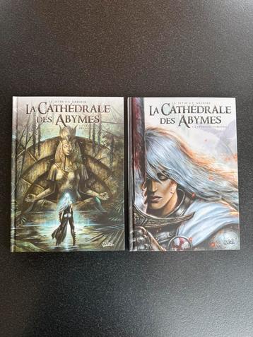 BD - La cathédrale des abymes, dédicace dans le tome 2 beschikbaar voor biedingen