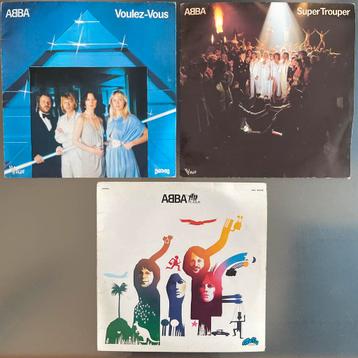 Lot 3 ABBA LP’s beschikbaar voor biedingen