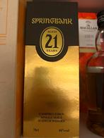 Springbank 21 Whisky, Neuf, Autres régions, Enlèvement ou Envoi, Pleine