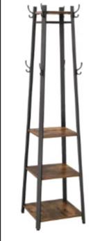 Luxe staande stalen kapstok met 8 haken (180cm hoog), Huis en Inrichting, Woonaccessoires | Kapstokken, Nieuw, Ophalen of Verzenden