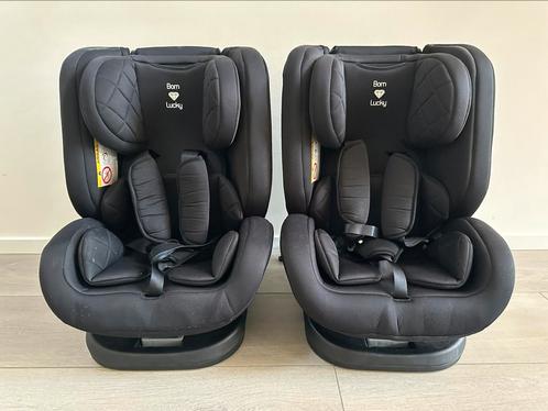 Born Lucky Autostoel meegroei stoel (G1 G2 G3) - 2 stuks, Enfants & Bébés, Sièges auto, Comme neuf, Autres marques, Ceinture de sécurité ou Isofix