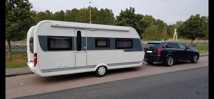Hobby 540 uff - '17, Caravans en Kamperen, Caravans, Particulier, tot en met 4, 1250 - 1500 kg, Hobby, Omvormbare zithoek, Queensbed