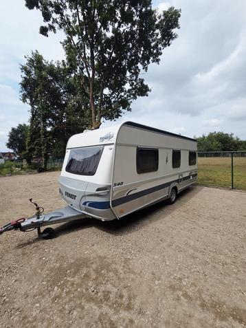 Fendt Saphir 540 met Quinsbed movers,vastaluifel ..., Auvent, Particulier, Fendt, Banquette en rond