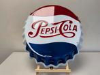 Pepsi Cola emaille reclamebord, Ophalen of Verzenden, Gebruikt, Reclamebord