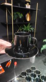 Koffieset - 12-delig BRICARD PORCELAIN, Glas of Glazen, Ophalen of Verzenden, Zo goed als nieuw, Overige stijlen