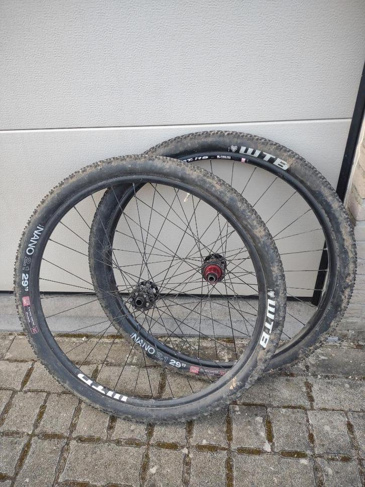 WTB i19 wielset 29 inch, Fietsen en Brommers, Fietsonderdelen, Gebruikt, Mountainbike, Wiel, Ophalen
