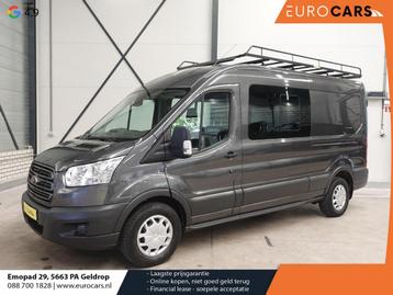 Ford Transit 130pk L3H2 Dubbele Cabine 6-Zits Airco Cruise c beschikbaar voor biedingen