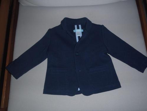 marineblauwe jas maat 68 - Obaïbi, Kinderen en Baby's, Babykleding | Maat 68, Zo goed als nieuw, Jongetje, Truitje of Vestje, Ophalen of Verzenden