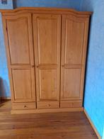 Slaapkamer in massief geloogd grenen, Huis en Inrichting, Slaapkamer | Bedden, Ophalen