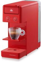 Illy Y3 Espresso&koffie machine rood, Ophalen, Zo goed als nieuw
