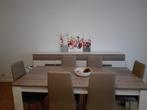 Buffettafel + 6 moderne stoelen, Huis en Inrichting, Complete inboedels, Ophalen