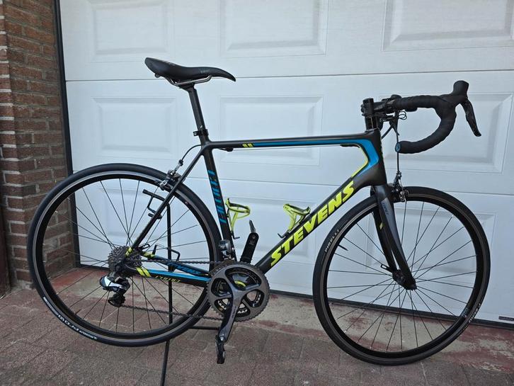 Koersfiets STEVENS , elektrisch geschakeld, Fietsen en Brommers, Fietsen | Racefietsen, Zo goed als nieuw, Heren, Carbon, Ophalen