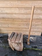 Voorhamer met kliefbeitels, Enlèvement, Utilisé