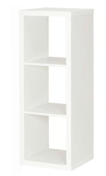 IKEA Kallax kast 3 vakken wit – zeer mooie staat, Huis en Inrichting, Kasten | Overige, Zo goed als nieuw, Ophalen