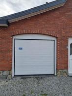 porte de garage sectionnelle électrique blanche, Bricolage & Construction, Porte pliante, Enlèvement, Utilisé, 120 cm ou plus