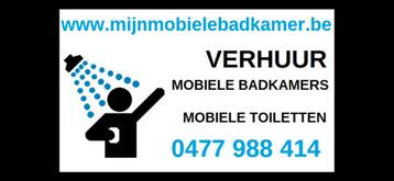 Verhuur wc wagens - mobiele badkamers beschikbaar voor biedingen