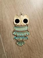 Ketting uitlje 34cm, Handtassen en Accessoires, Kettingen, Gebruikt, Blauw, Ophalen of Verzenden, Overige materialen