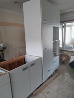 Degelijke keuken met inbouw toestellen, Huis en Inrichting, Ophalen, Gebruikt, Dubbelwandige keuken, Kunststof