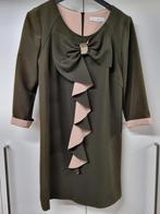 Bruine jurk - Rinascimento - maat L, Kleding | Dames, Bruin, Ophalen of Verzenden, Gedragen, Boven de knie