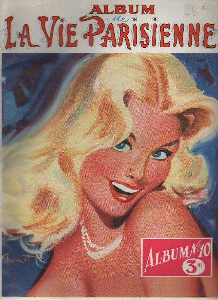 Album de LA VIE PARISIENNE n 10 - 4 revues de 1958 à 1959, Boeken, Humor, Gelezen, Cabaret, Ophalen of Verzenden