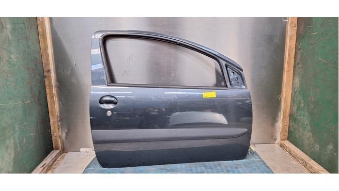 Portier 2Deurs rechts van een Toyota Aygo, Auto-onderdelen, Carrosserie, Deur, Toyota, Gebruikt, 3 maanden garantie, Ophalen of Verzenden