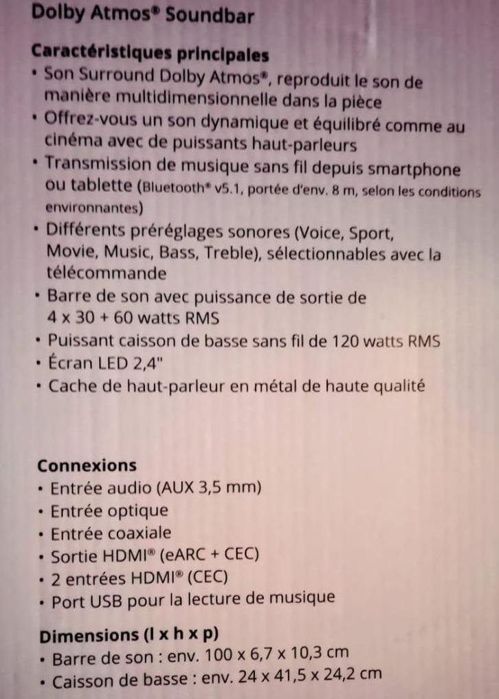 Medion-soundbar, Audio, Tv en Foto, Soundbars, Nieuw, Bluetooth, Met ingebouwde subwoofer, Met externe subwoofer, Ophalen