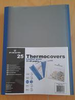 Pavo 25 stuks thermobindmappen 4 mm blauw, Ophalen, Nieuw zonder verpakking, Overige typen