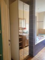 Armoire IKEA PAX 75*236 + portes miroir FORSAND, Ophalen, Overige materialen, Gebruikt, 200 cm of meer
