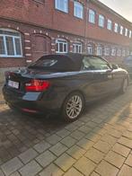 Bmw 2 serie Cabrio-automaat-diesel, Auto's, BMW, Automaat, Achterwielaandrijving, Zwart, Leder