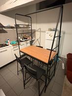 Table à manger + 4 chaises, Enlèvement, Comme neuf