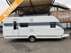 Hobby Excellent Edition 560 KMFE 2024 BLACKLINE ACTIE, Caravans en Kamperen, Vast bed, Hobby, Bedrijf, Treinzit