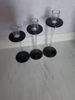 3 bougeoires, Ophalen, Gebruikt, Zwart