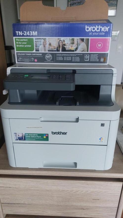 Printer Brother, Computers en Software, Printers, Zo goed als nieuw, Printer, Laserprinter, Scannen, Ophalen