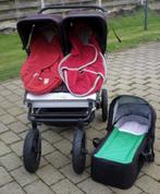 Dubbele Mountain Buggy "Urban Jungle", Kinderen en Baby's, Ophalen, Zo goed als nieuw, Overige merken, Zonnekap